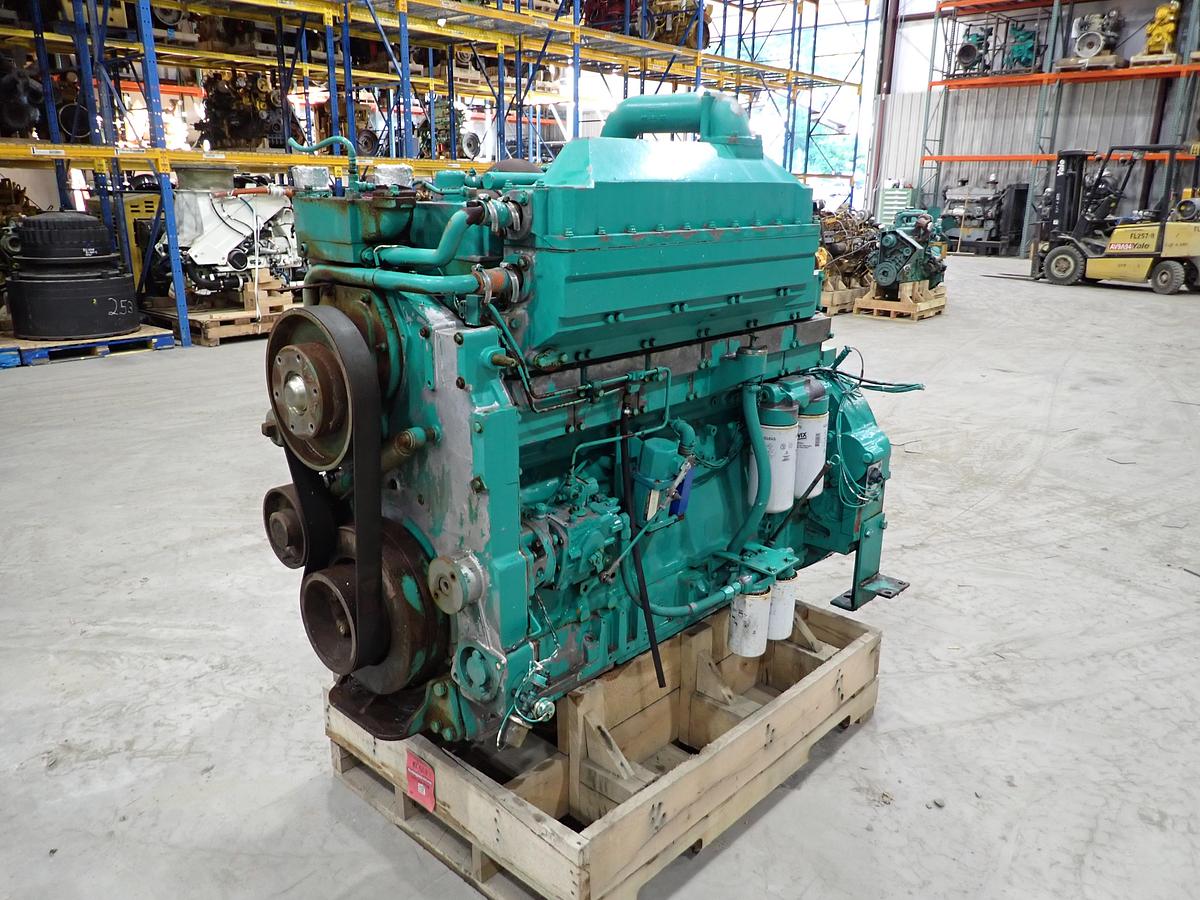 Used 1986 Cummins KTA19-G2 Diesel Engine LOW HOUR GOV'T SURPLUS