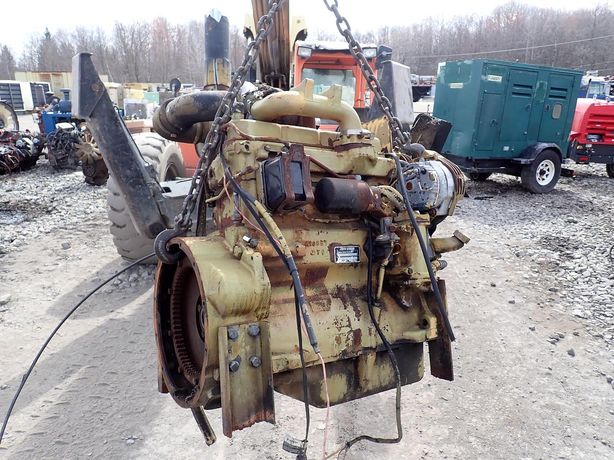 4276 Engine Used John Deere 4276TF001 Turbo Diesel Engine for Sale at Old Forge...