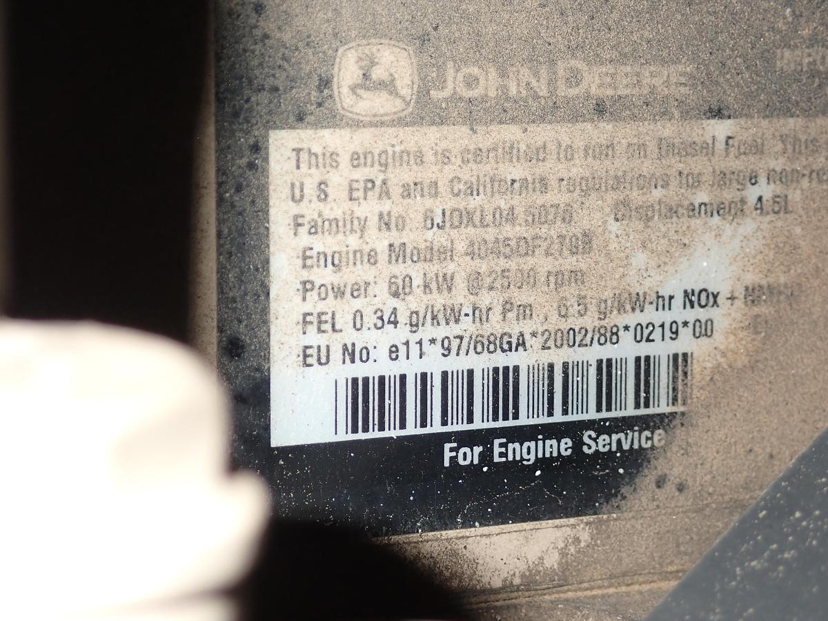 Used 2006 John Deere 4045DF270 Diesel Engine POWER UNIT W/ PANEL!