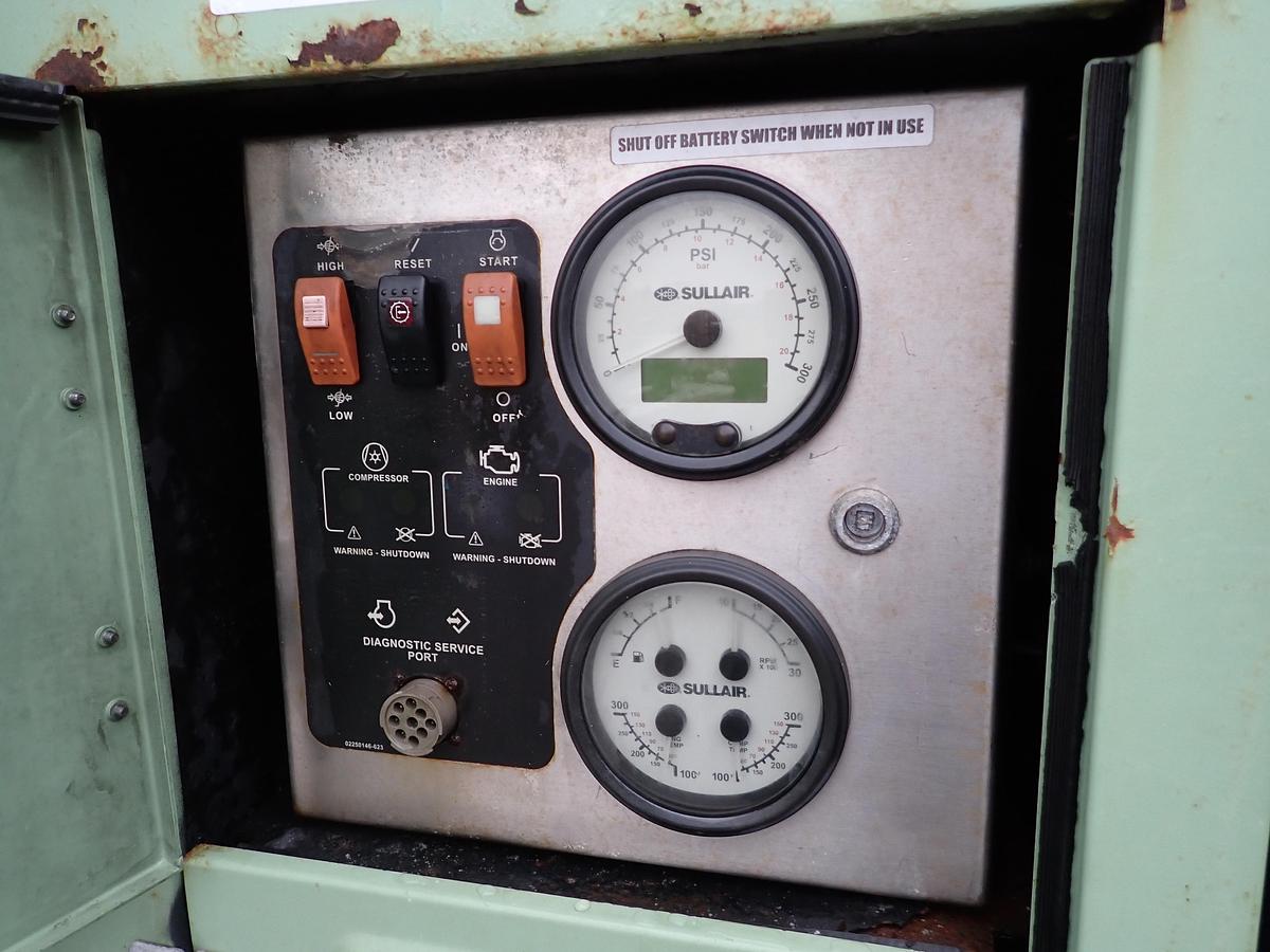 Used 2016 Sullair 900HAFDTQ 900 CFM Air Compressor