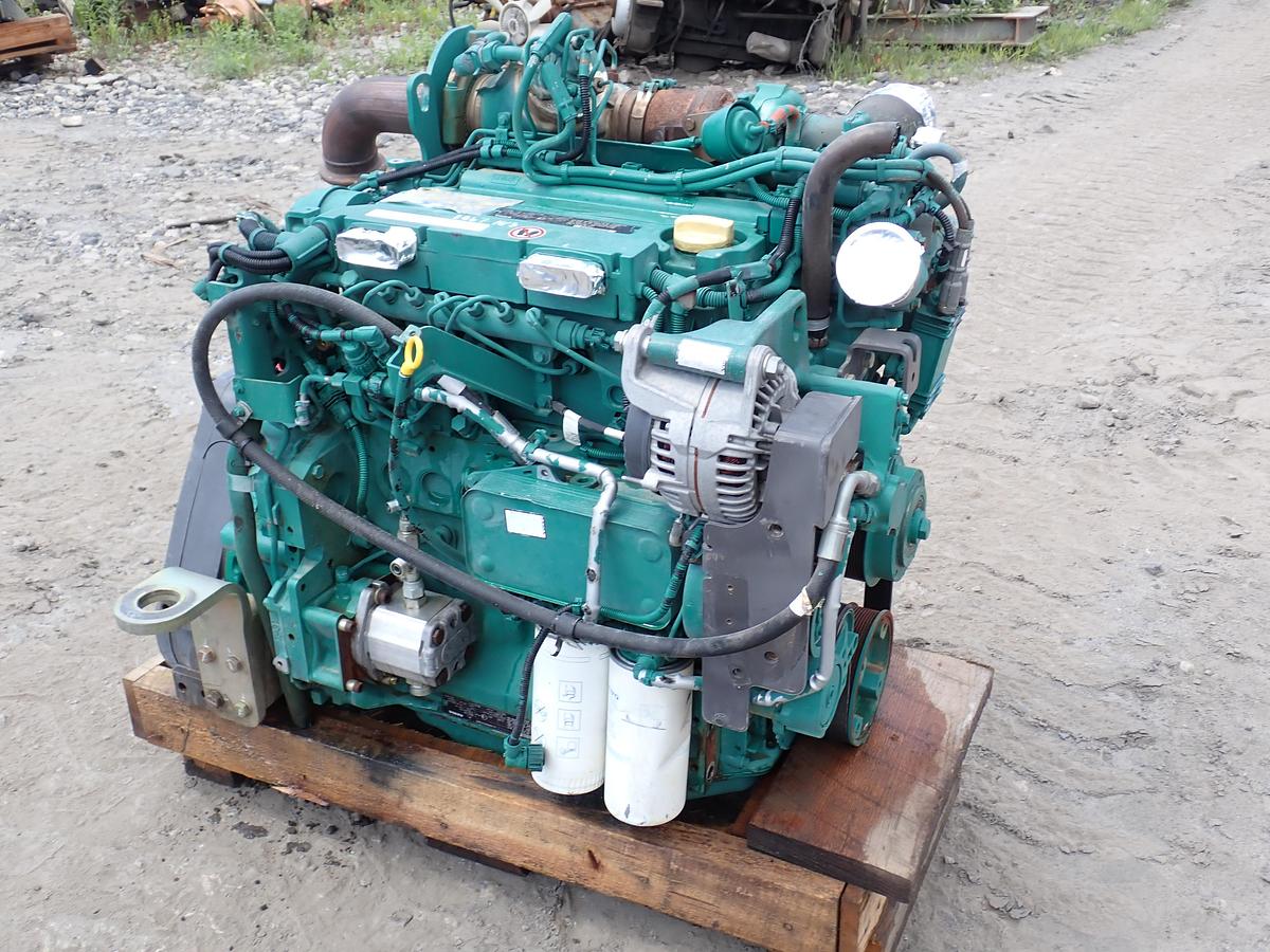 Used 2012 Volvo D4H Turbo Diesel Engine LOW HOURS