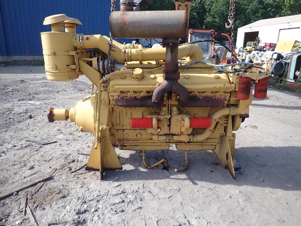 Used Detroit Diesel 16V71 Engine w/ PTO Clutch 7163-7000