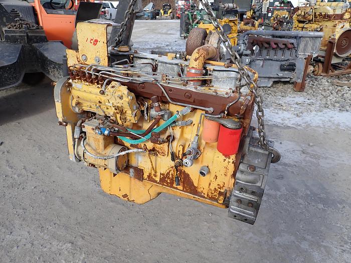 Used Cummins 6T-830 Turbo Diesel Engine CASE 821 Loader 1989011C2