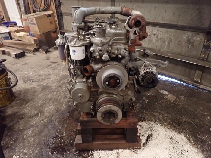 Used Isuzu 4BG1T Turbo Diesel Engine RUNS GOLD! VIDEO! 4BG1 Excavator Generator