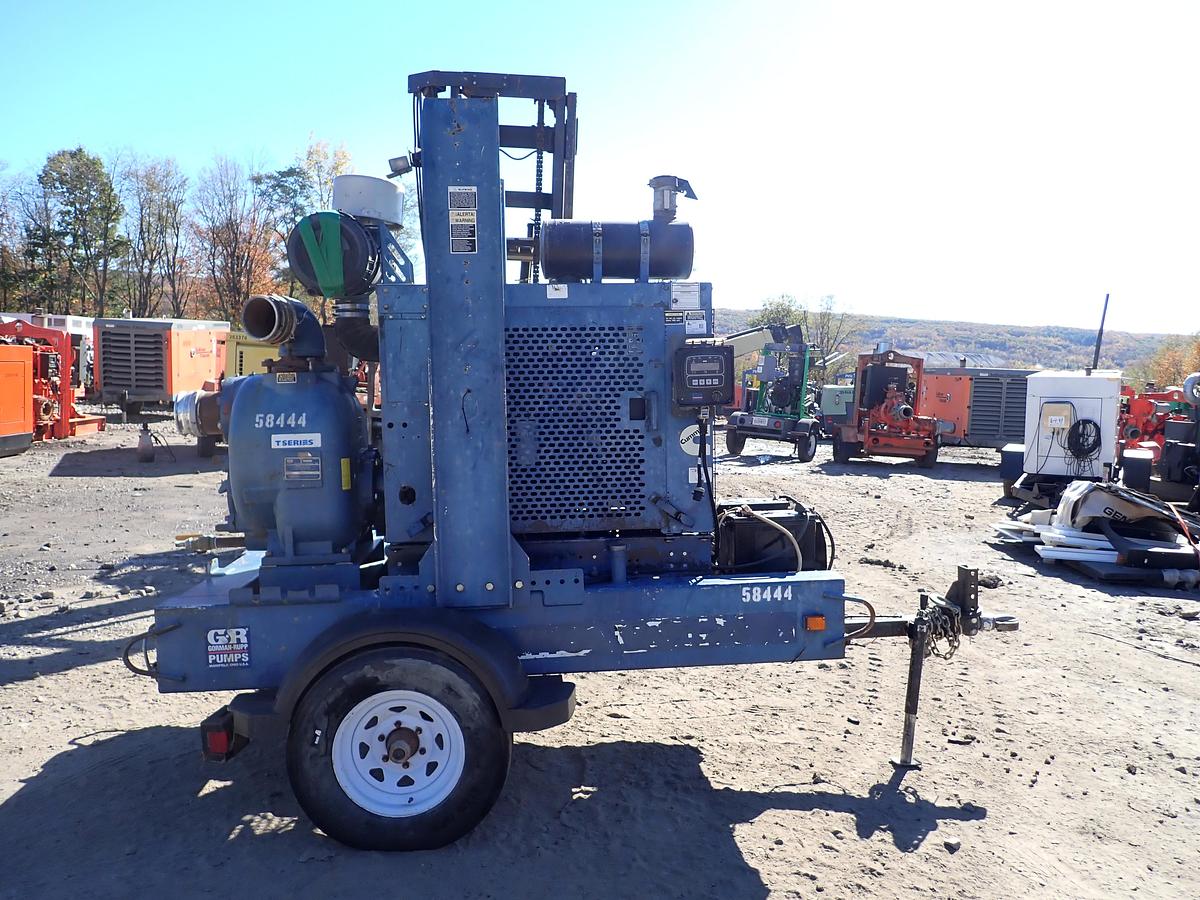 Used Gorman Rupp T6A60S 6" Portable Water Pump