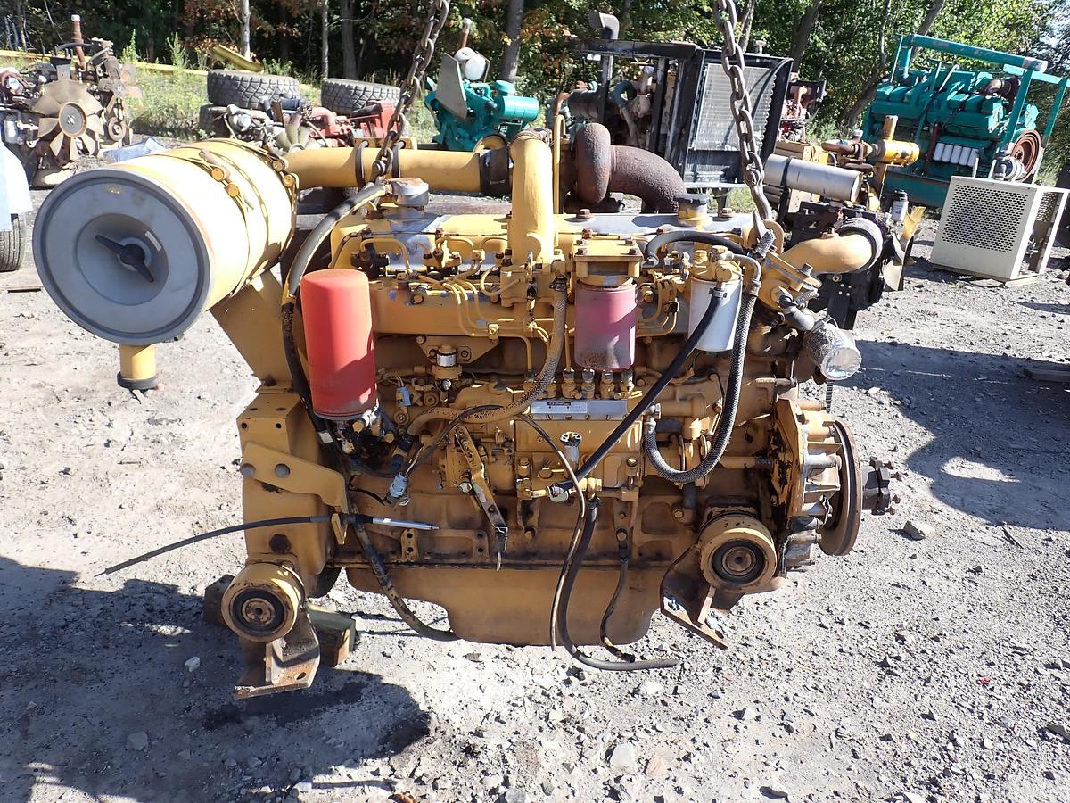 Used Komatsu S6D105-1 Diesel Engine SUPER CLEAN!