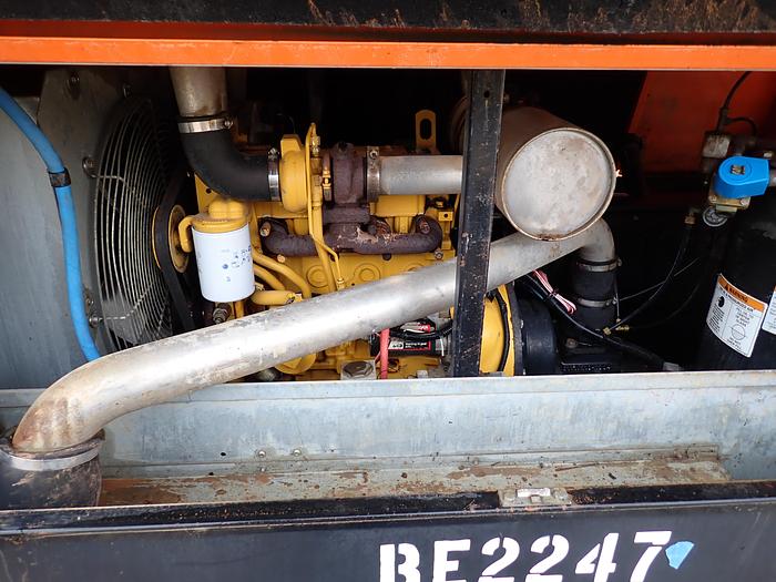 Used 2012 Sullivan Palatek DF185PJD 185 Air Compressor