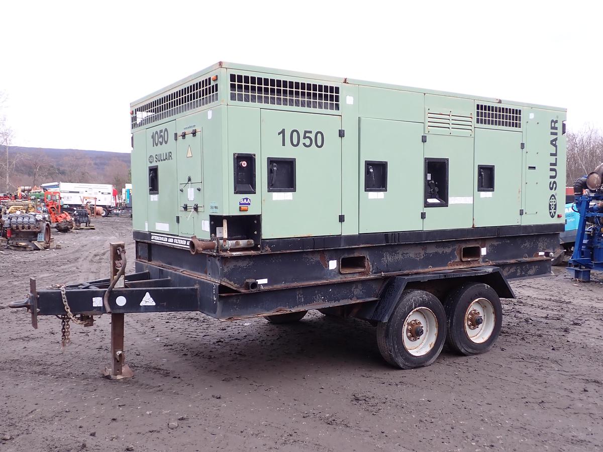 Used 2015 Sullair 1050C AF 1050 CFM Air Compressor 
