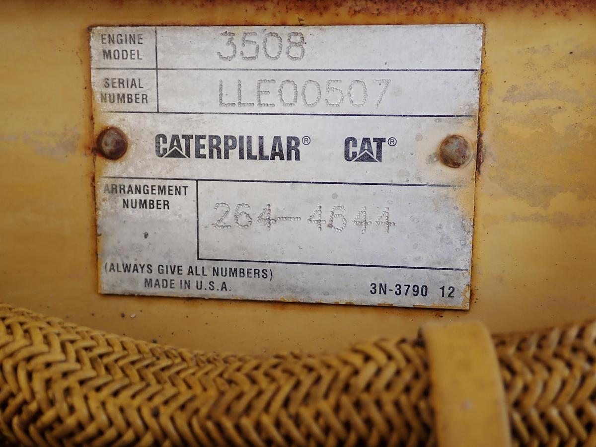 Used 2008 CAT 3508C Diesel Engine POWER UNIT AR # 264-4644