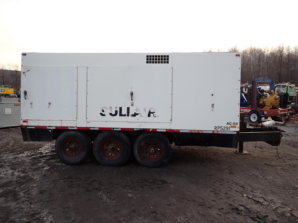 Used 2006 Sullair 1150XHA 350 PSI Air Compressor CAT DIESEL