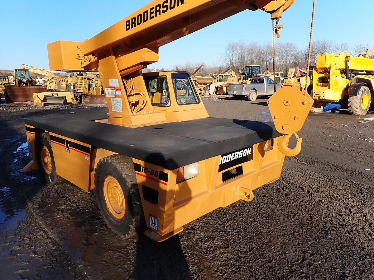 Used 1989 Broderson IC80-1D Carry Deck Crane
