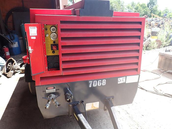 Used 2012 Chicago Pneumatic CPS375 375 CFM Air Compressor LOW HOURS! VIDEO! Trailer