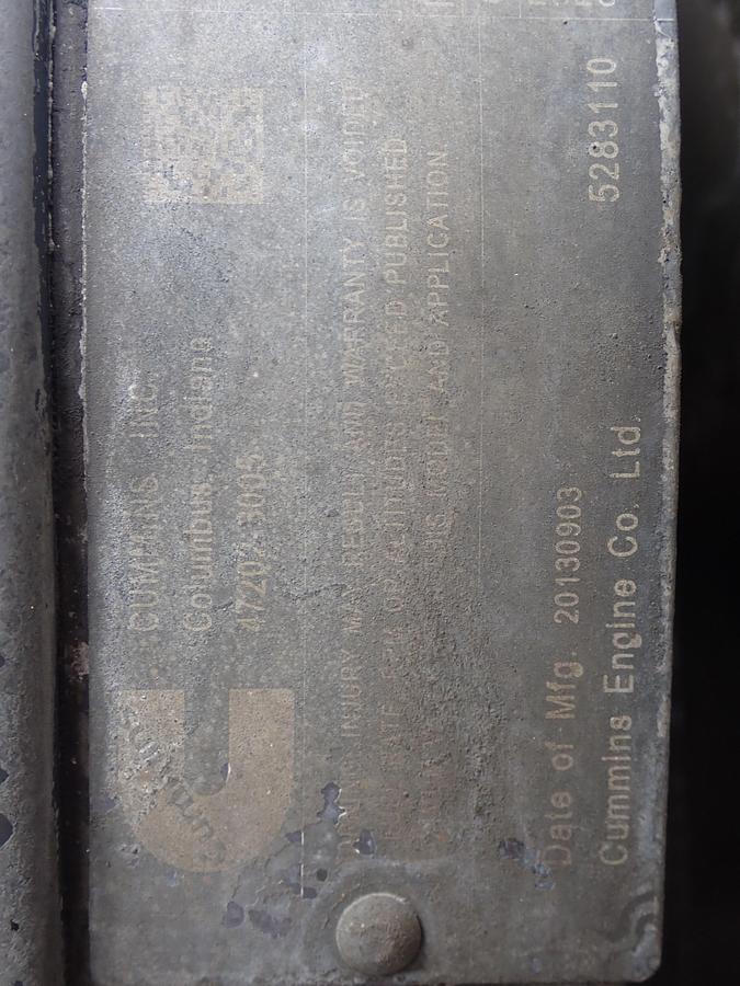 Used 2013 Cummins QSC 8.3 Diesel Engine CPL 8630
