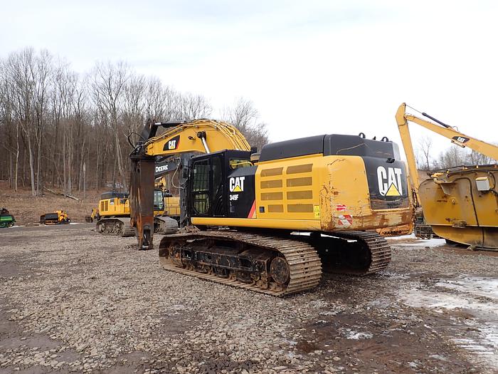 Used 2020 CAT 349FL Hydraulic Excavator w/ CAT S3090 Rotating Shear