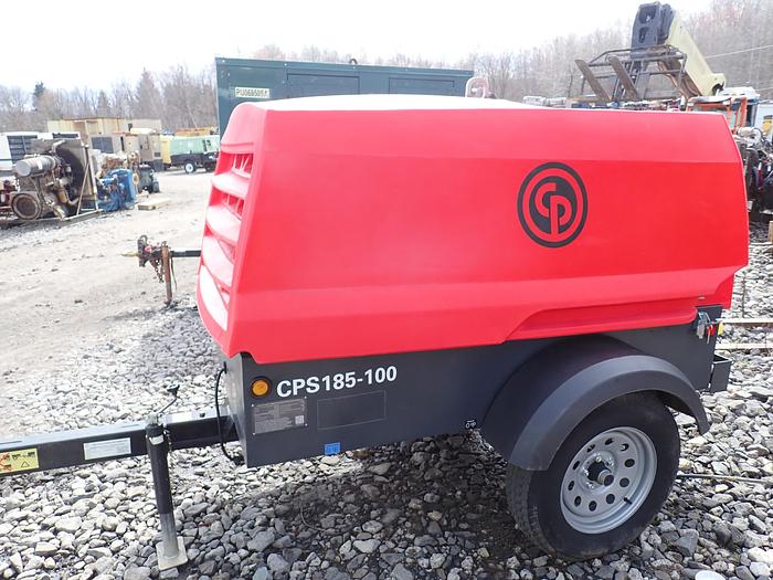 Used 2024 Chicago Pneumatic CPS185 Air Compressor 402 HOURS!