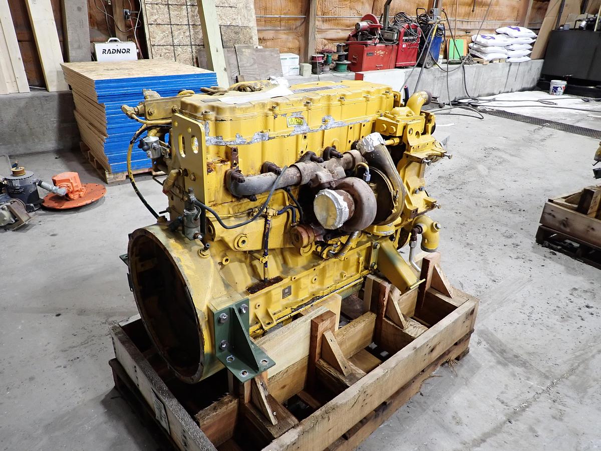 Used 2008 CAT C7 Diesel Engine GOV'T SURPLUS 330 HP