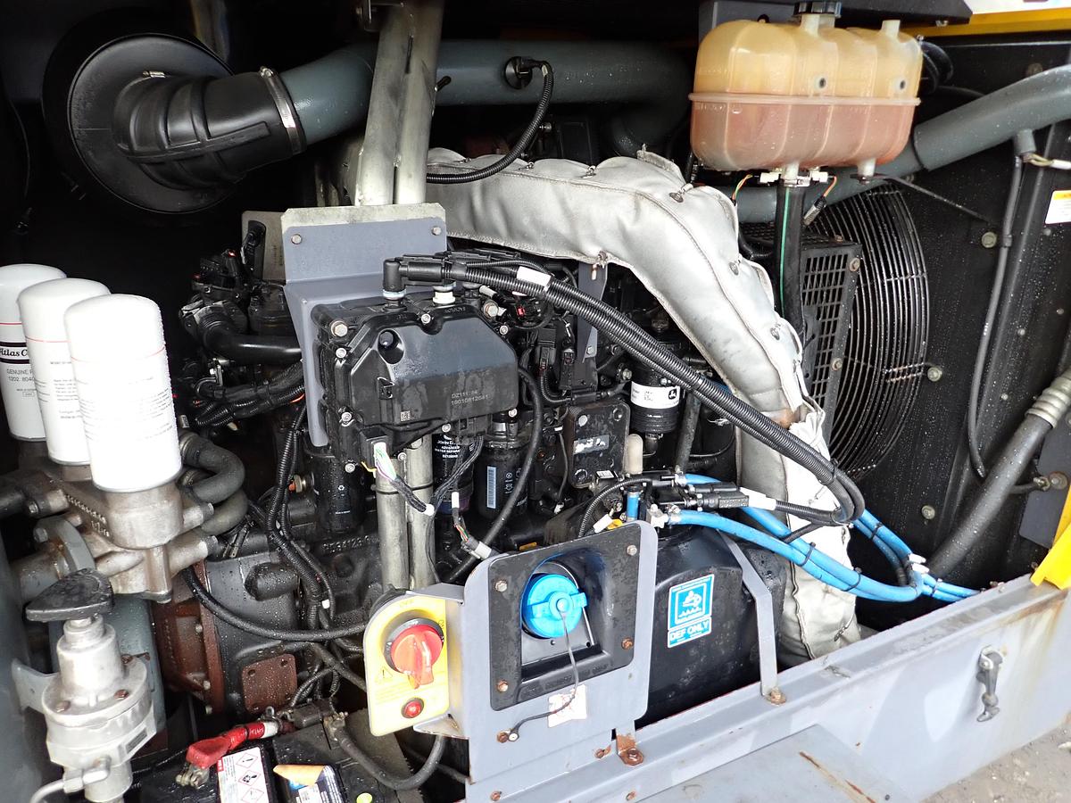 Used 2019 Atlas Copco XAS900 JD8 Air Compressor 150 PSI