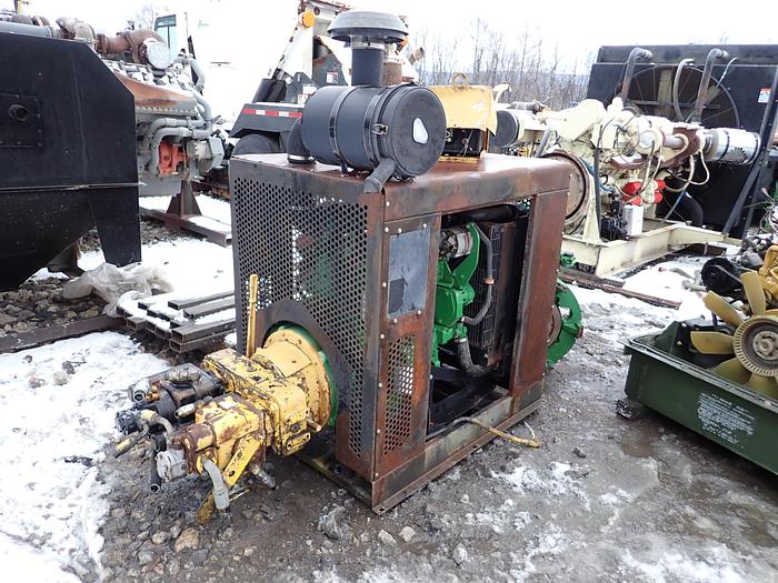 Used 2008 John Deere 4045HF285 Power Unit LOW HOURS!