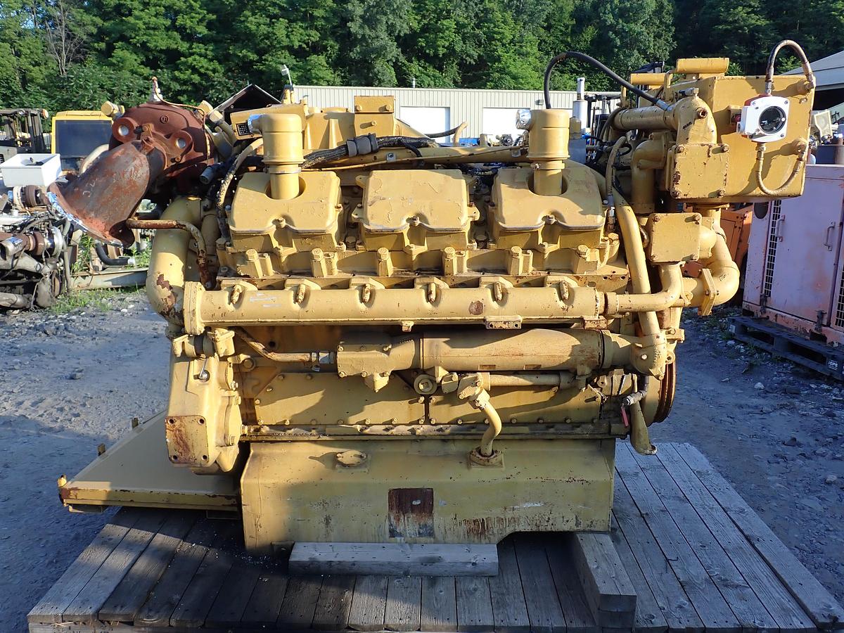 Used 2002 CAT 3412E MARINE Diesel Engine AR 177-1649