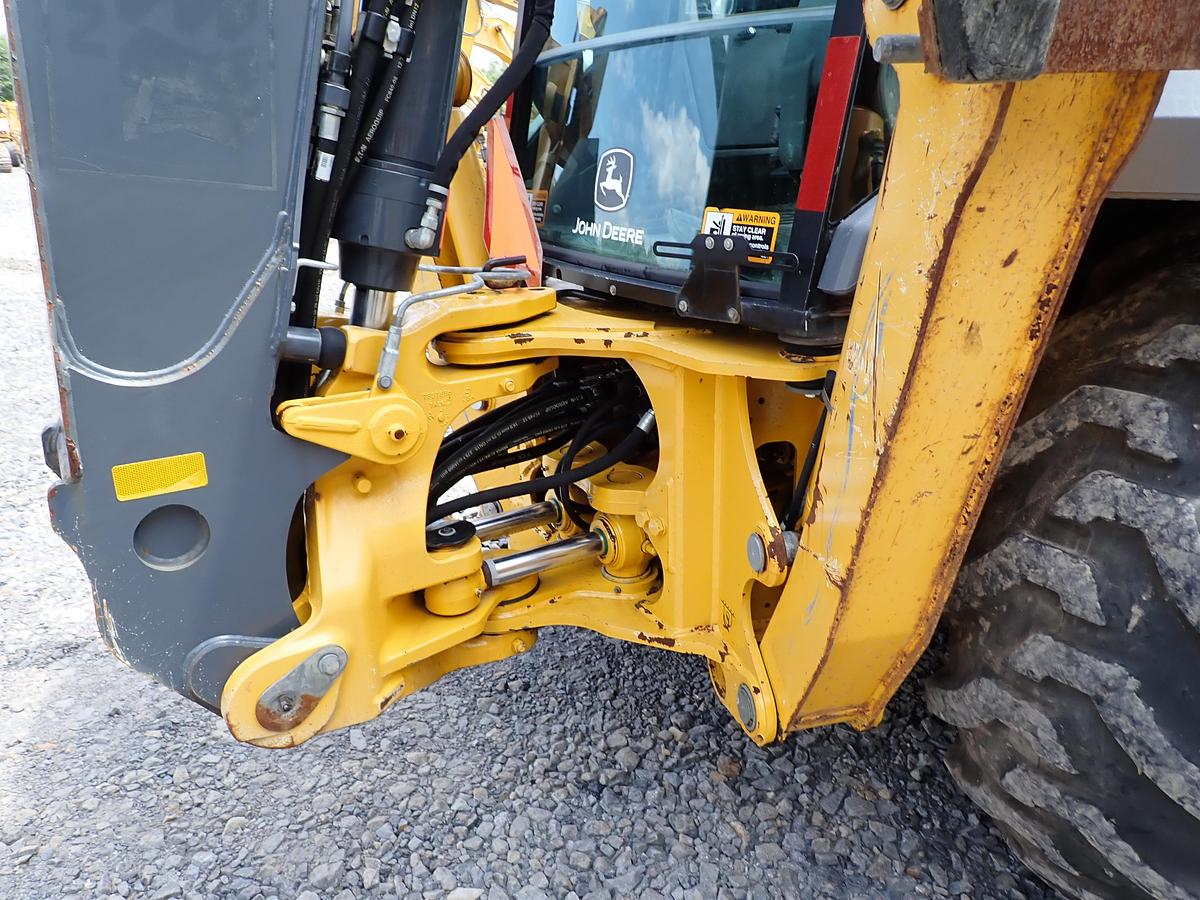 Used 2018 John Deere 410L Loader Backhoe LOADED! Q/C FORKS EXTENDAHOE