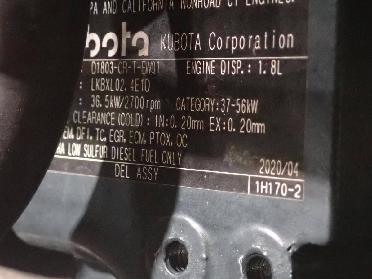 2020 Kubota D1803-CR-T-EW01 UNUSED Turbo Diesel Engine