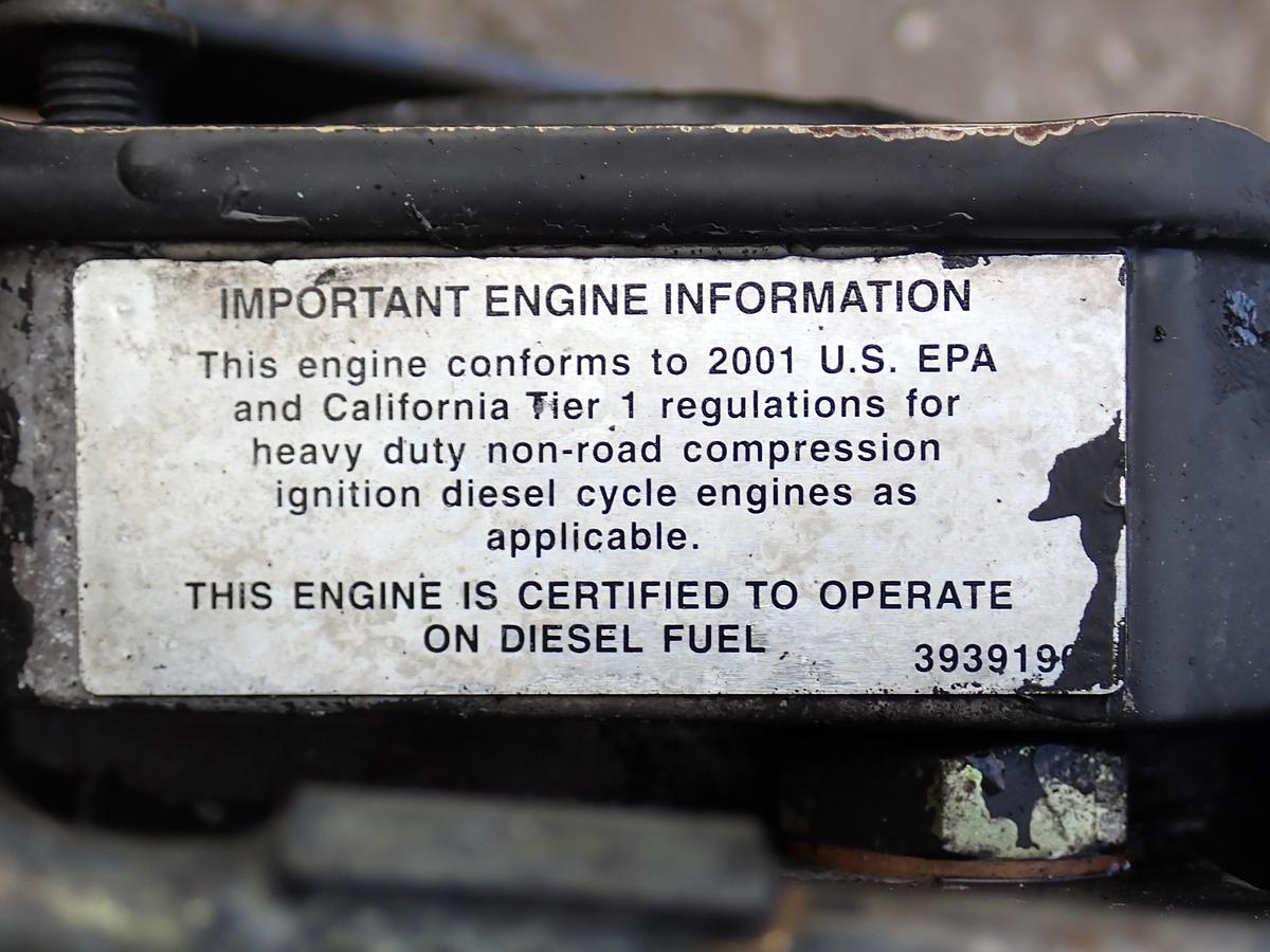 Used 2001 Cummins B5.9C Diesel Engine 6BTA CPL 2063 5.9