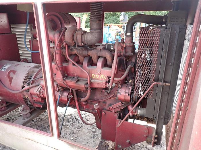 Used White Hercules D4800T Turbo Diesel Engine LOW HOURS! RUNS MINT! VIDEO! 2-135