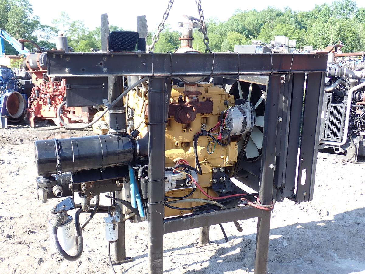 Used 2007 CAT 3054C Diesel Engine Power Unit 871 HOURS!