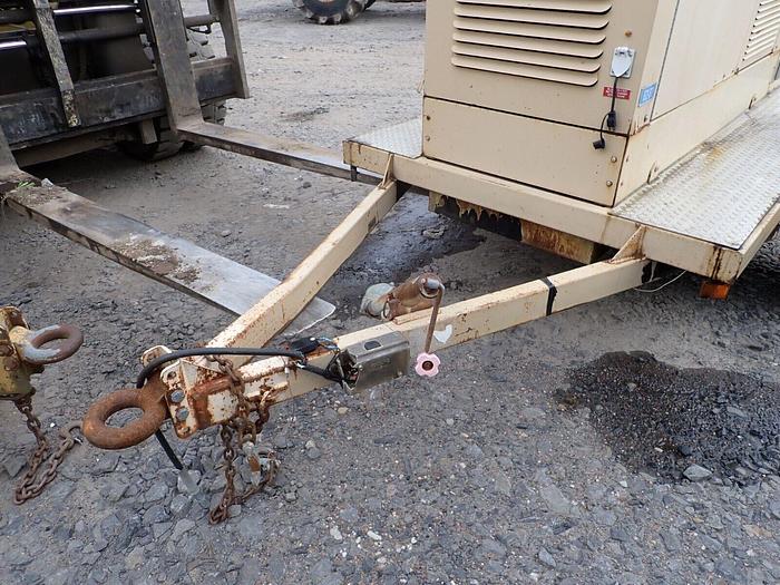 Used Jet Electric EZ50 50 KW Generator VIDEO! Genset Trailer Towable Yanmar Diesel