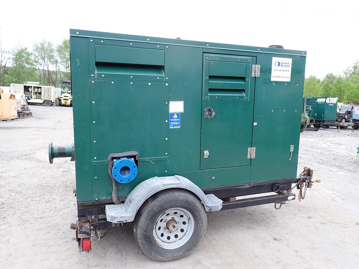 Used Gorman Rupp PA4A60 4" Enclosed Water Pump 