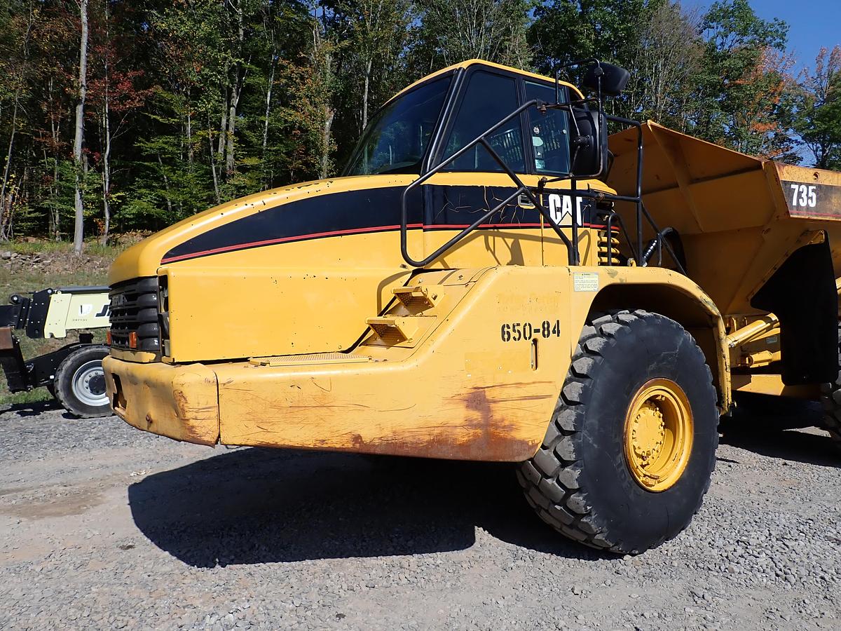Used 2004 CAT 735 Articulated Haul Truck
