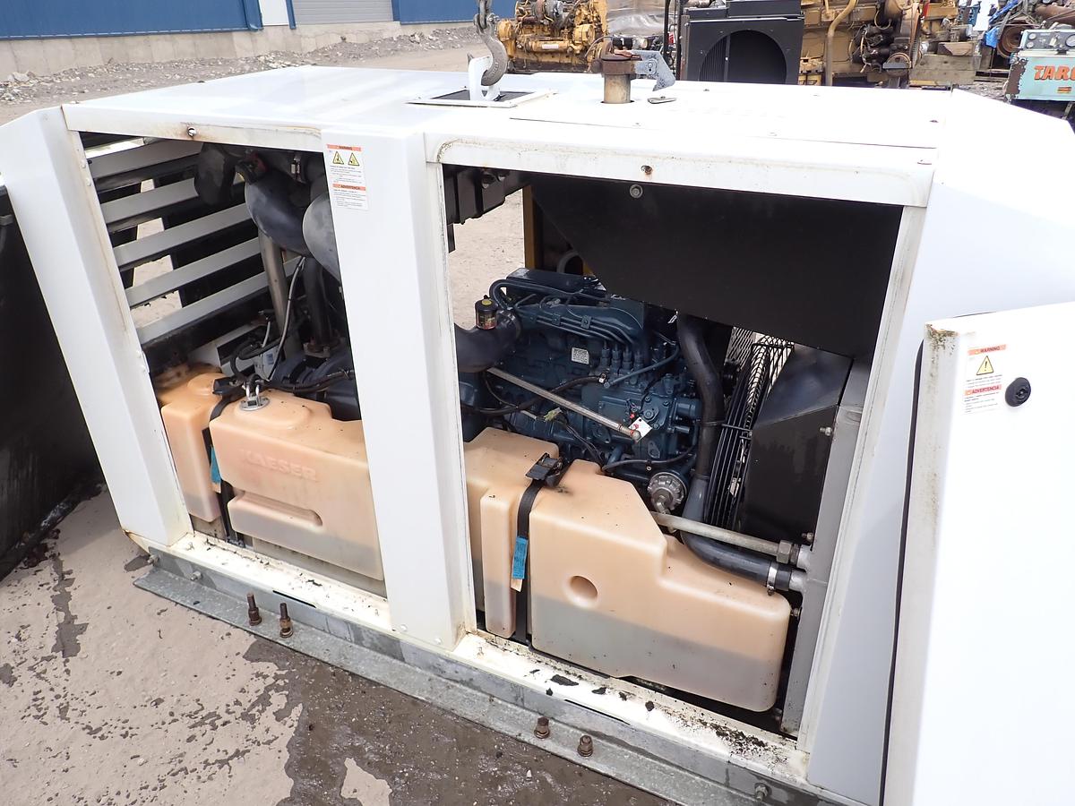 Used 2011 Kaeser M57 210 CFM Air Compressor SKID MOUNTED
