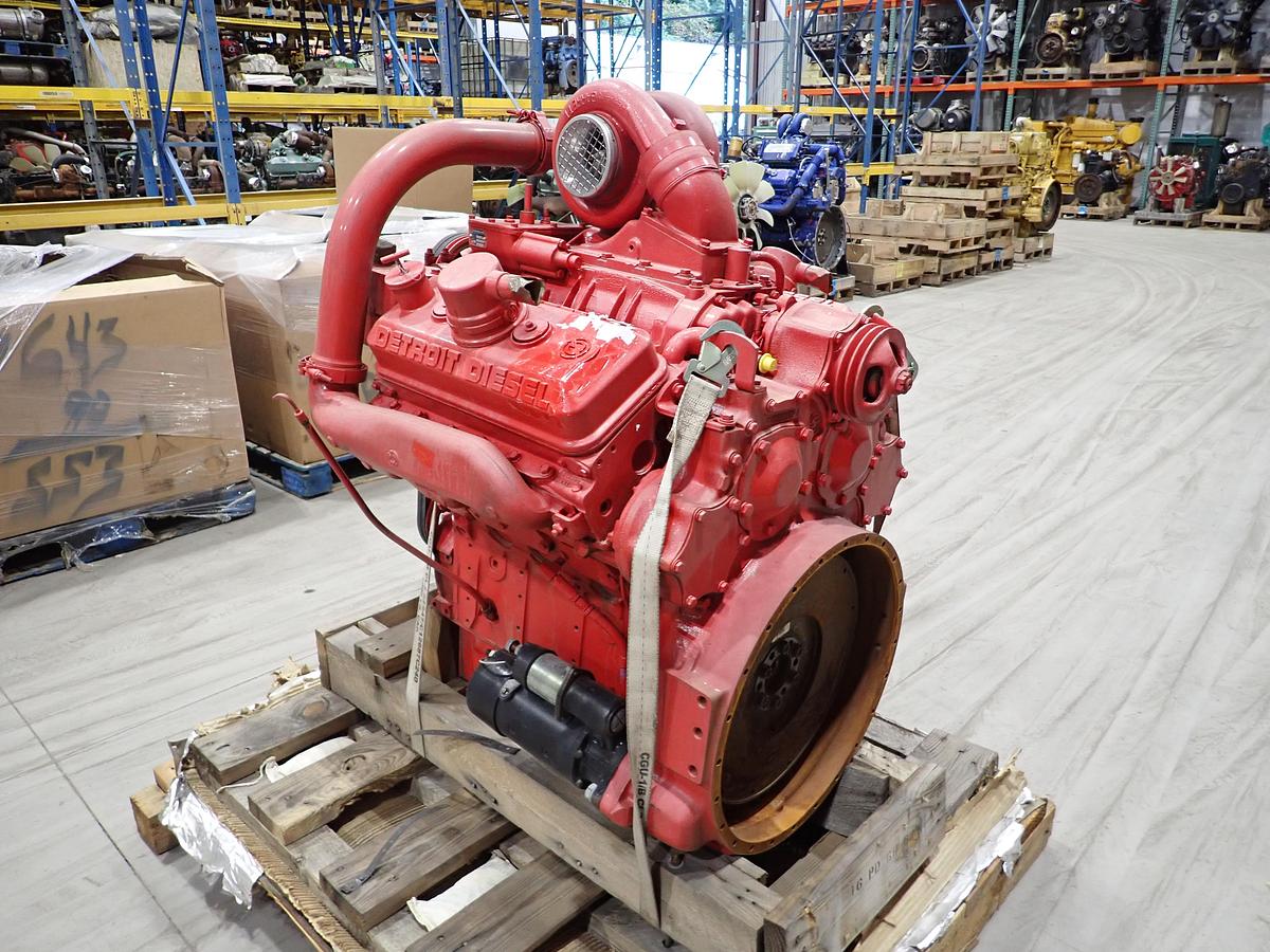 Detroit Diesel 6V92TA Engine GOV'T SURPLUS REBUILT!