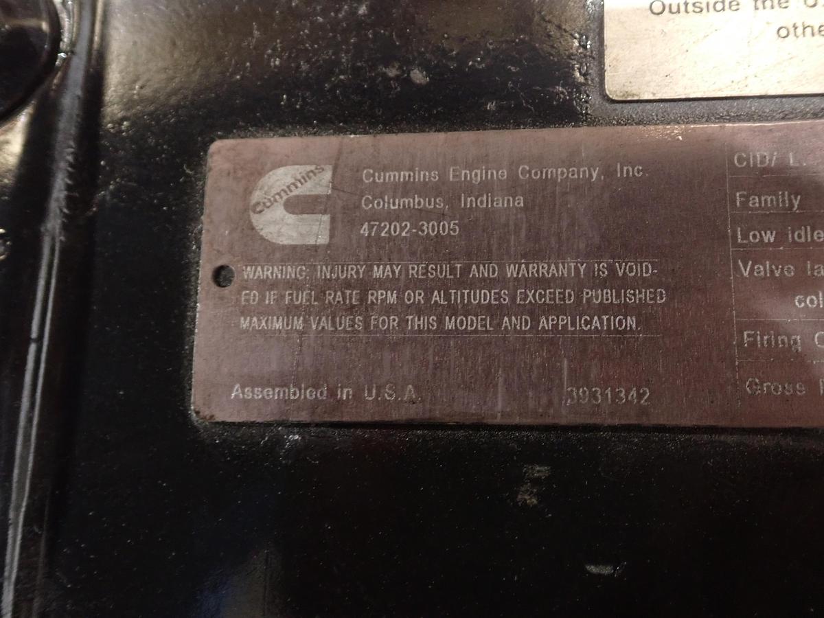 2011 Cummins QSB 6.7 Diesel Engine UNUSED SURPLUS! CPL 8611