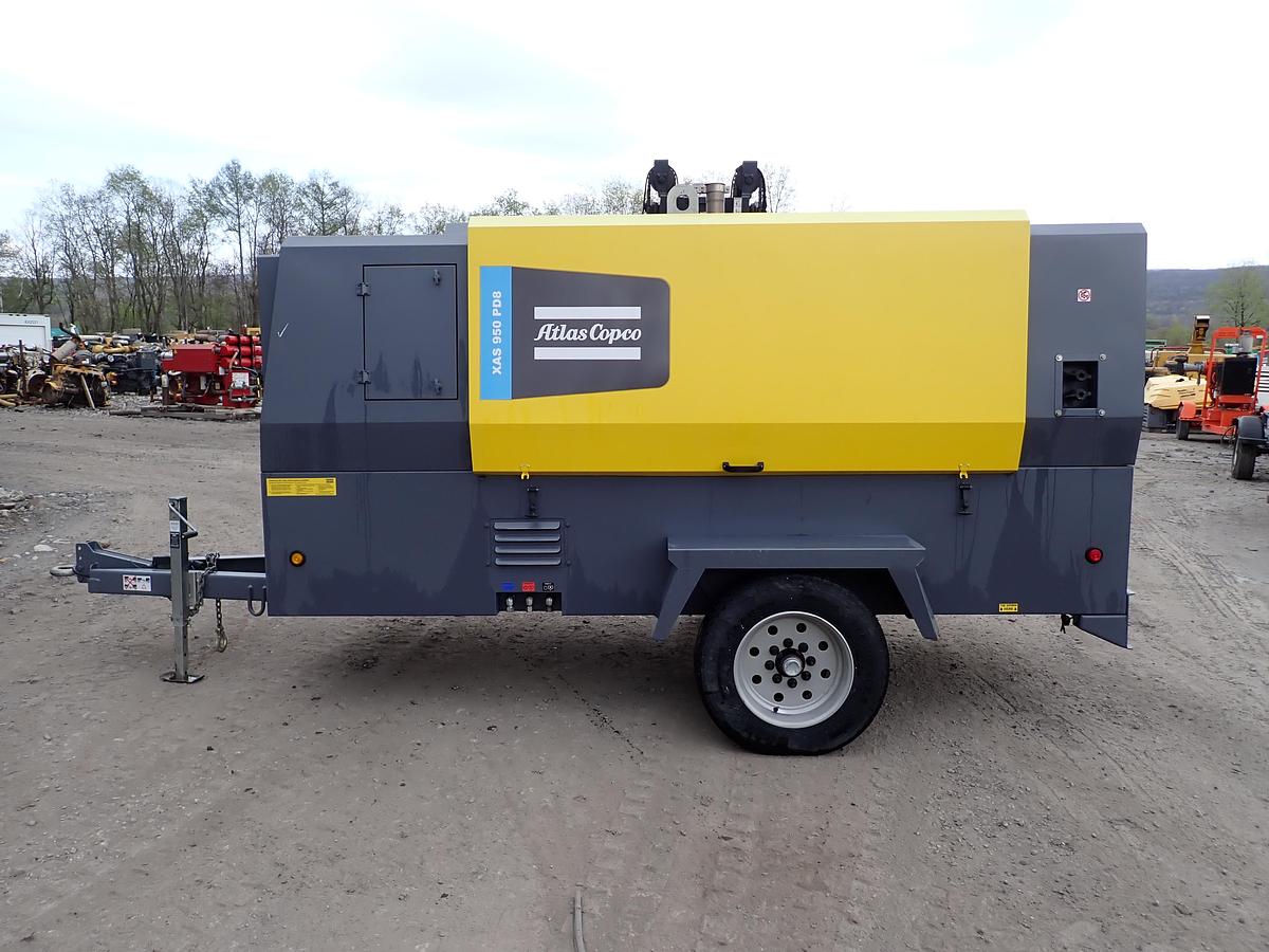 Used 2020 Atlas Copco XAS950 PD8 Air Compressor