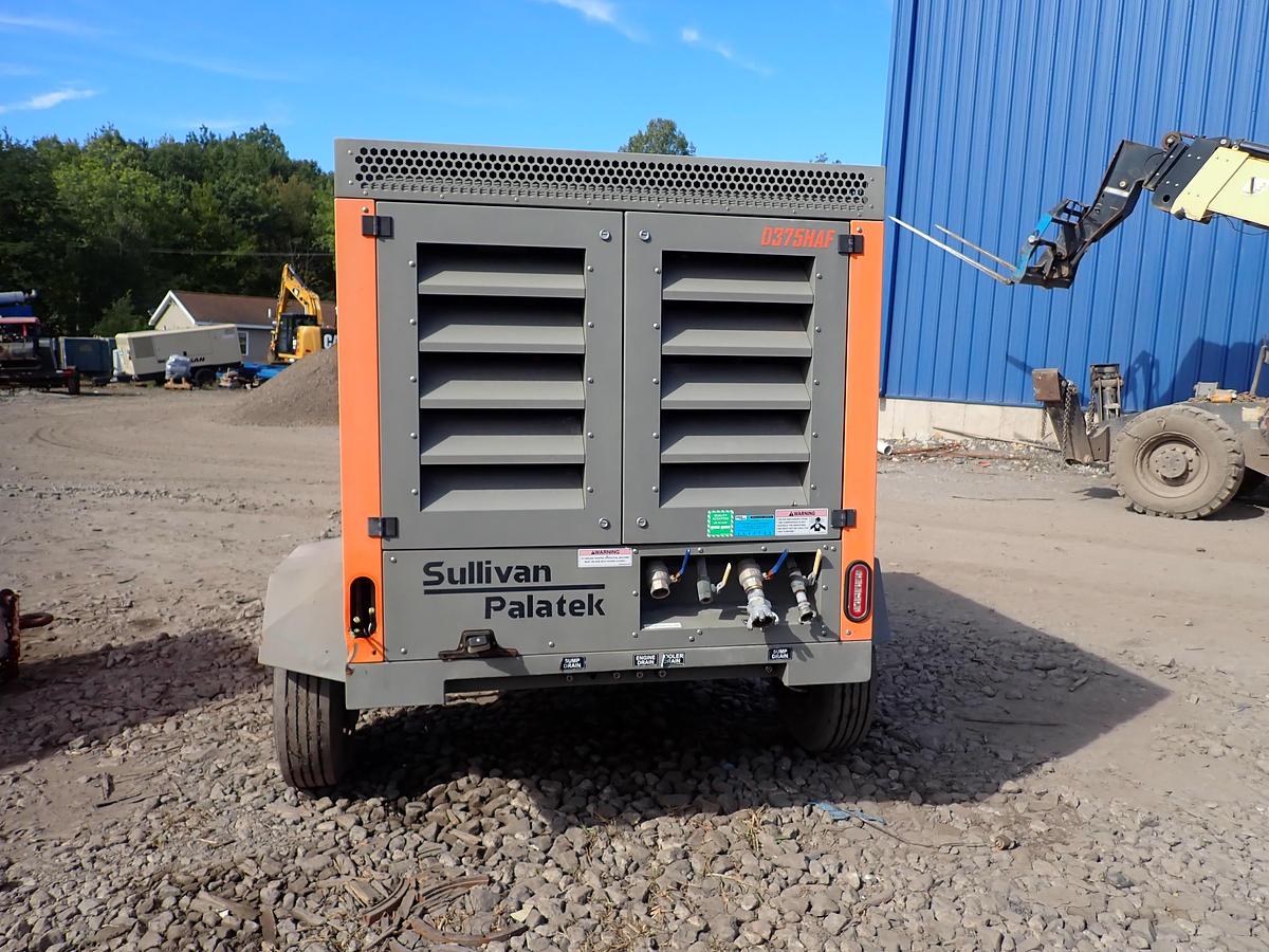 Used 2019 Sullivan Palatek D375PHJD4AF 375 CFM Air Compressor