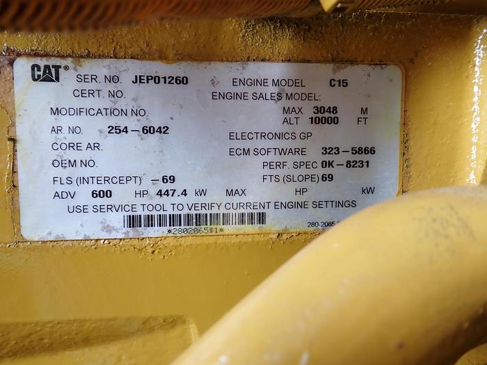 Used 2006 CAT C15 600 HP Diesel Truck Engine LOW HOURS!