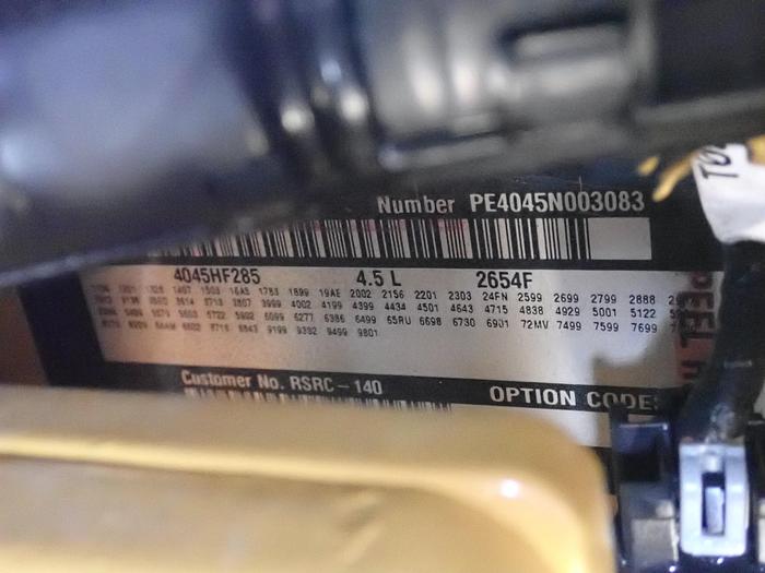 Used 2017 Sullair 375HDPQ JD3 Air Compressor