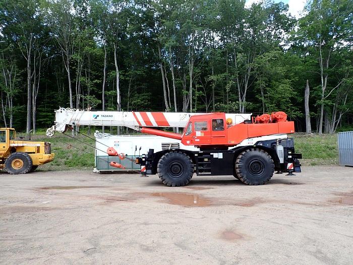Used 1998 Tadano TR500XL-3 Rough Terrain Crane CLEAN! 50 TON! Twin Hoist Load Sense