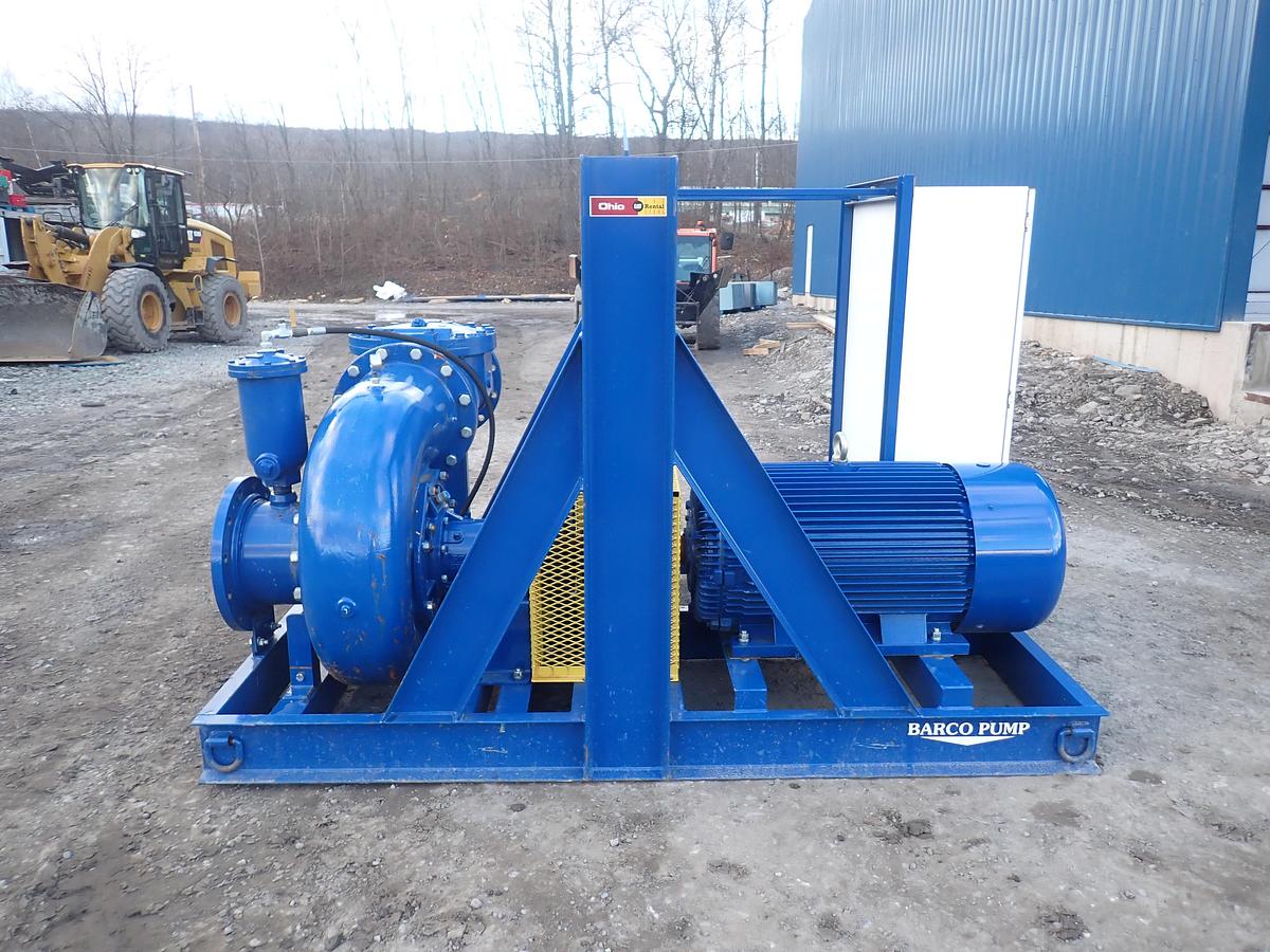 Used 2016 Gorman Rupp PA14B60 14" Water Pump ELECTRIC