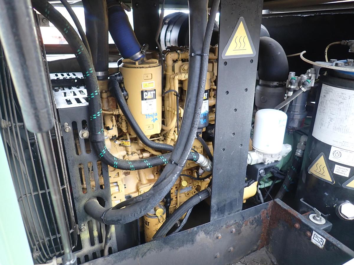 Used 2015 Sullair 375C Air Compressor CAT DIESEL 375 CFM 1678 HOURS