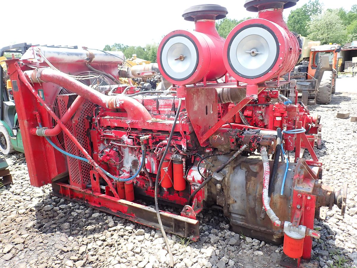 Used 2004 Cummins QSK19 Diesel Engine POWER UNIT! CPL 8279 600 HP