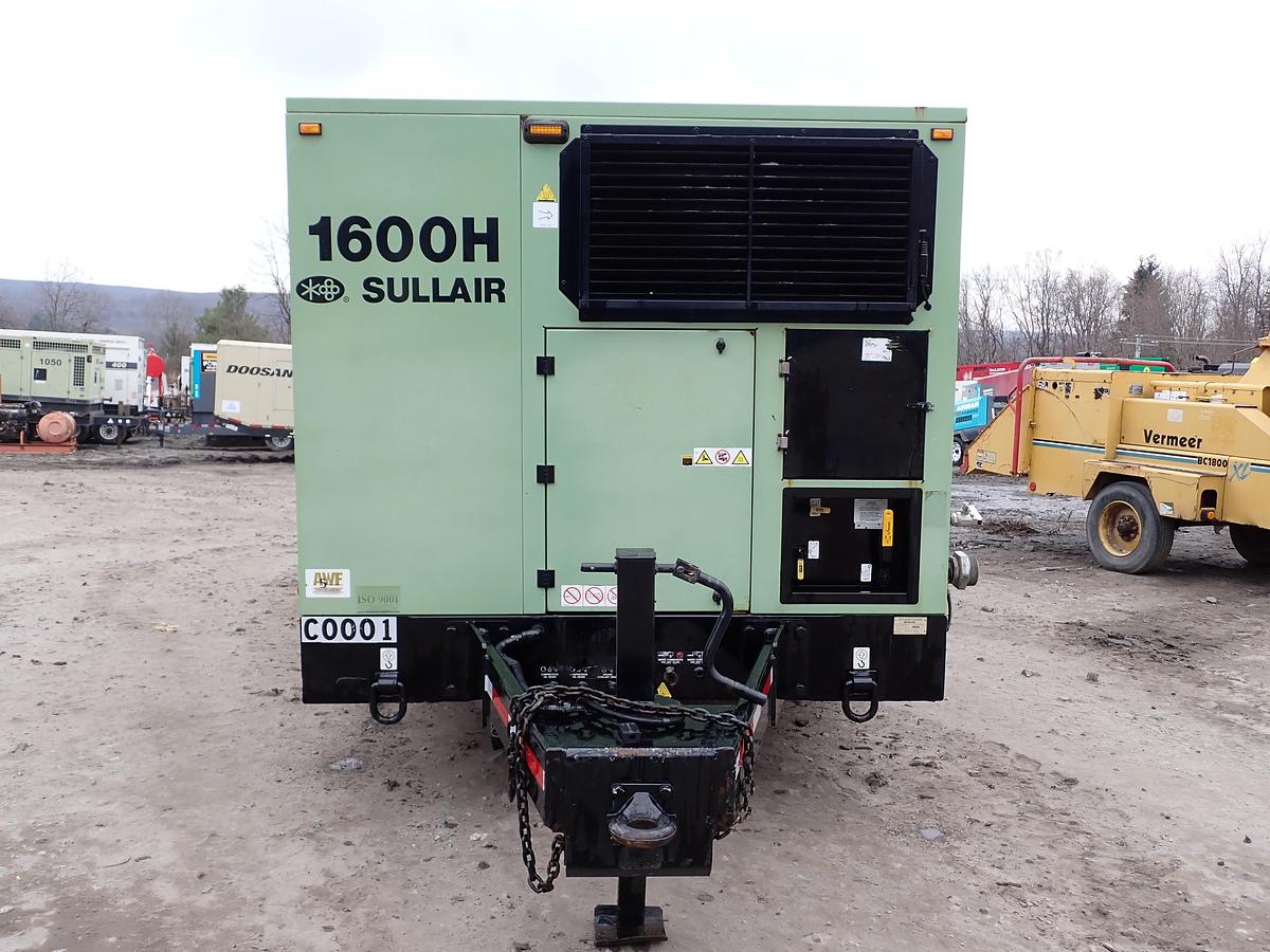 Used 2014 Sullair 1600HAF 1600 CFM Air Compressor