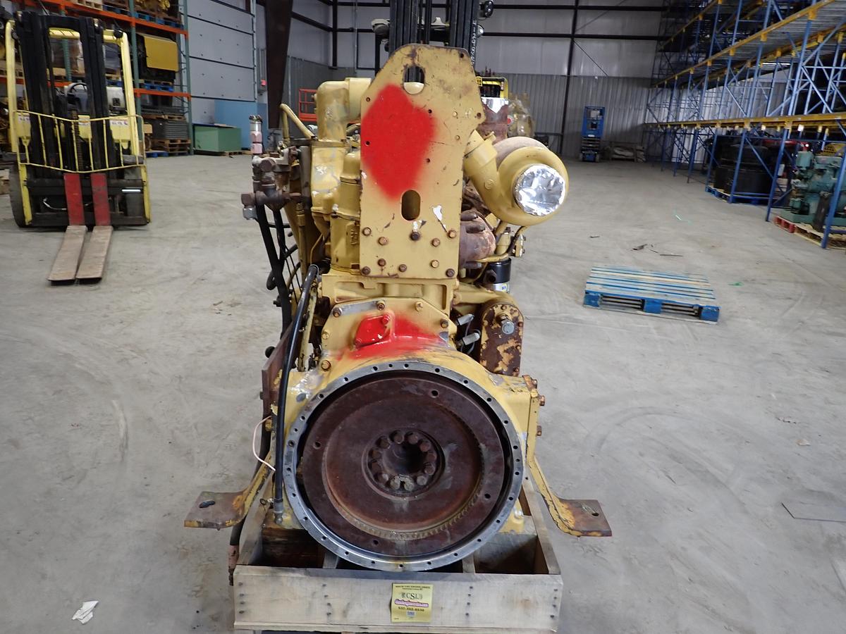 Used 1987 CAT 3406B Diesel Engine AR # 7W5178 16G GRADER