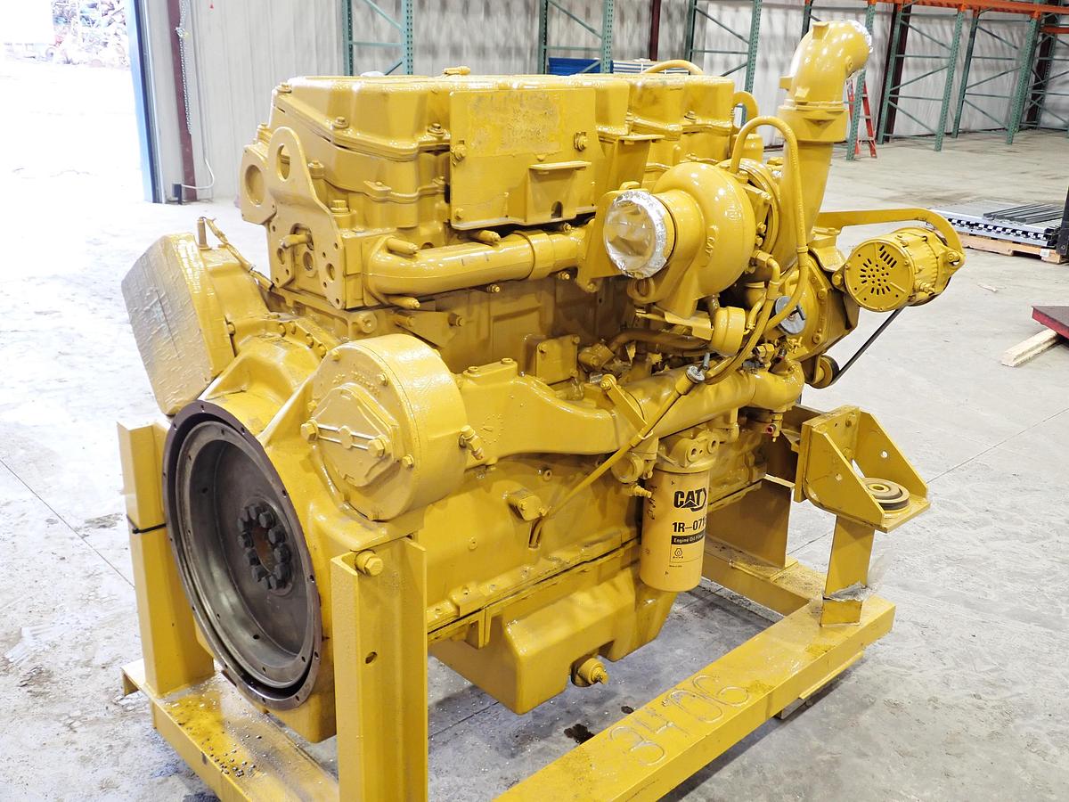 Used 2002 CAT 3456 Diesel Engine 385BL Excavator AR # 201-5588