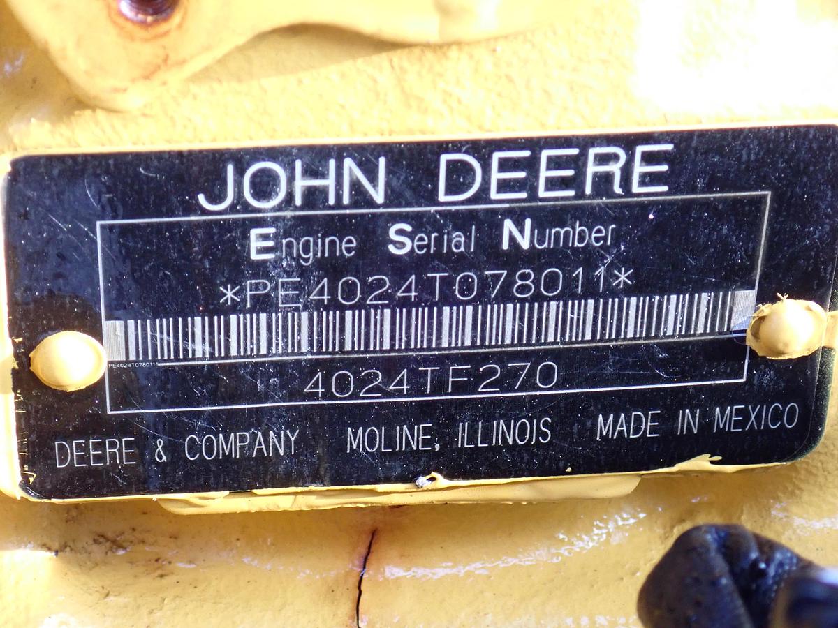 Used 2006 John Deere 4024TF270 Diesel Engine