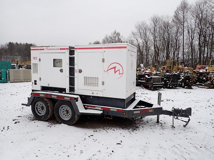 Used 2012 Magnum MMG185D 185 KVA Generator LOW HOURS! VIDEO! Genset Towable Diesel