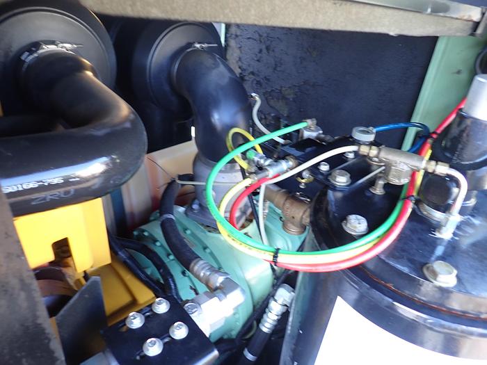 Used 2017 Sullair 375HDPQ 375 CFM Air Compressor JOHN DEERE DIESEL