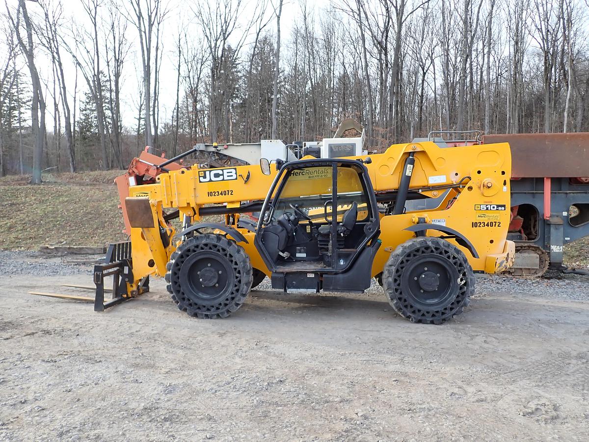 Used 2018 JCB 510-56 10K Telehandler