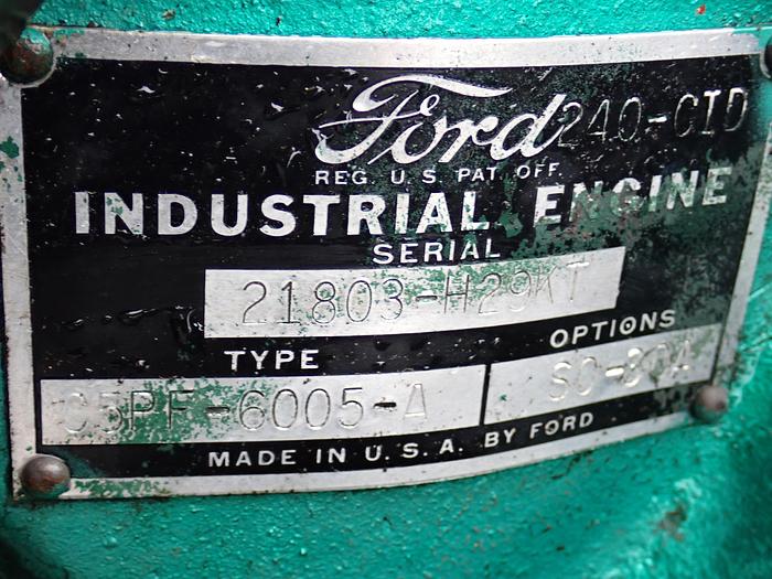 Used Ford 240 CID C5PF Gas Power Unit